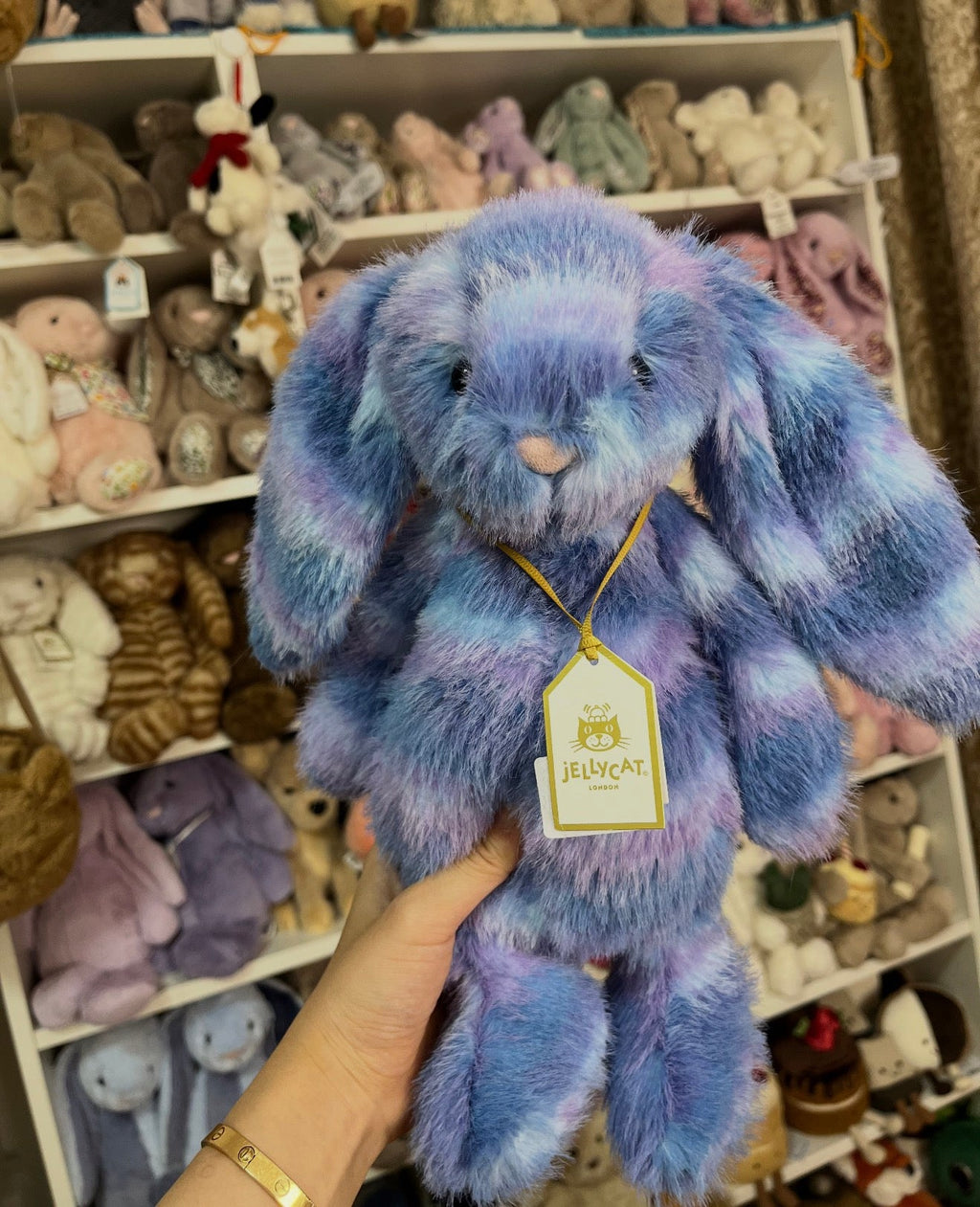 Jellycat Cerulea Luxe Bunny 31cm – UK Selfridges Exclusive
