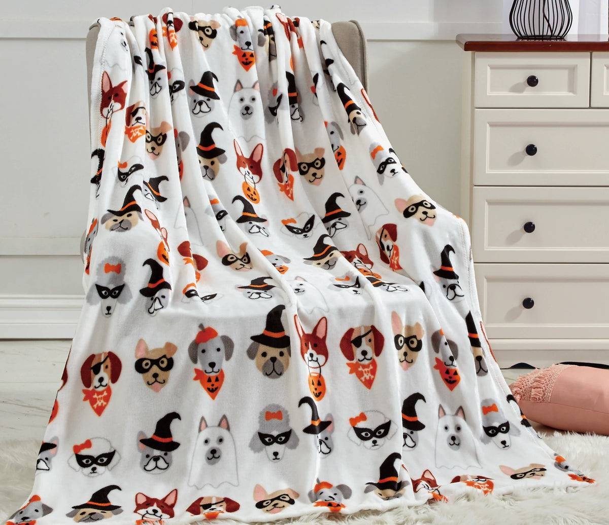 Halloween Pals Throw