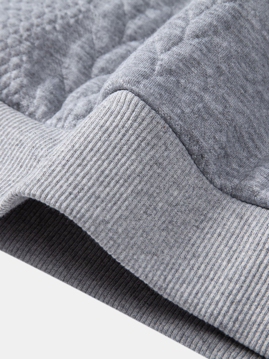 Relax Fit Wheat Jacquard Hoodie