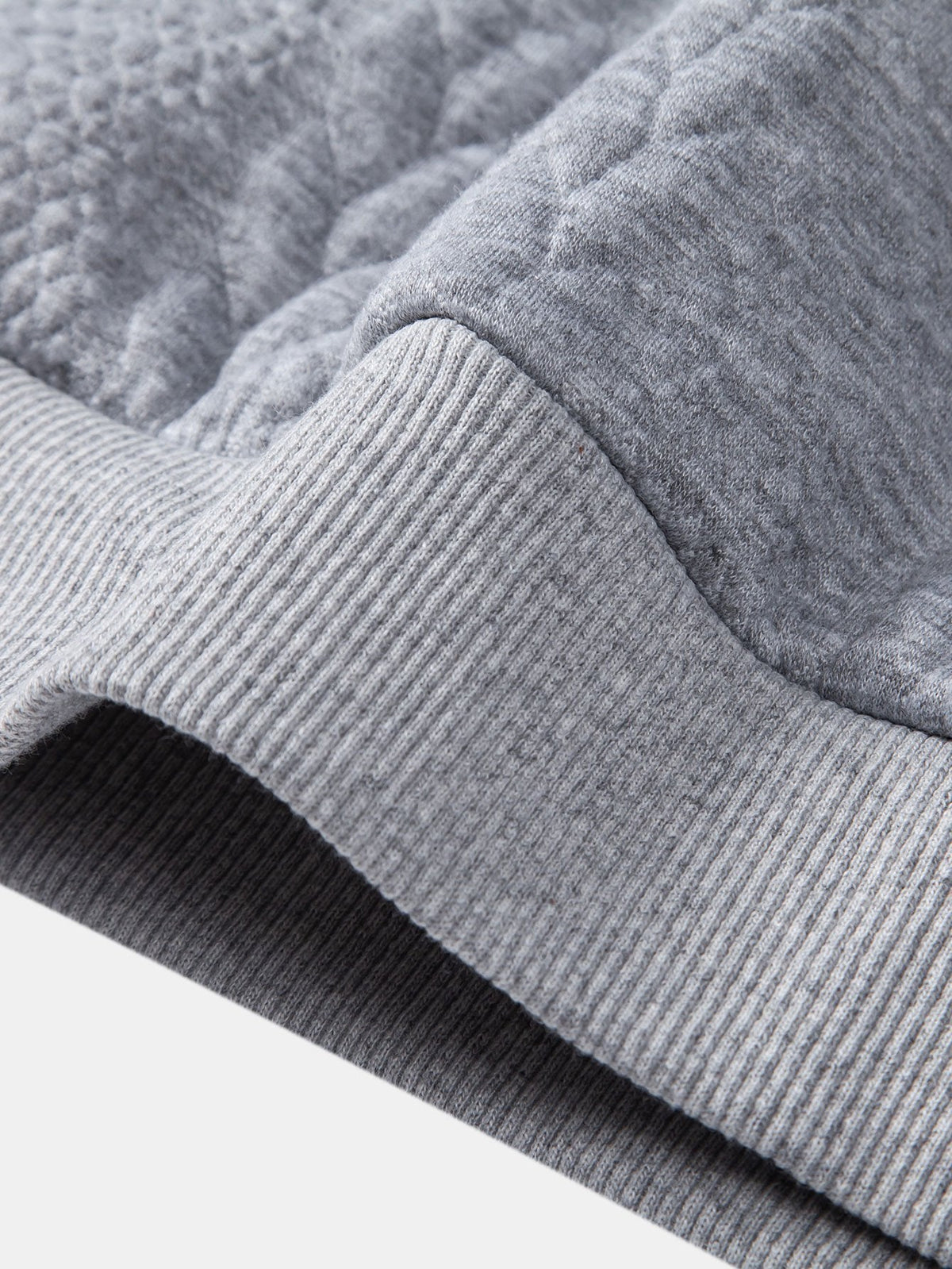 Relax Fit Wheat Jacquard Hoodie