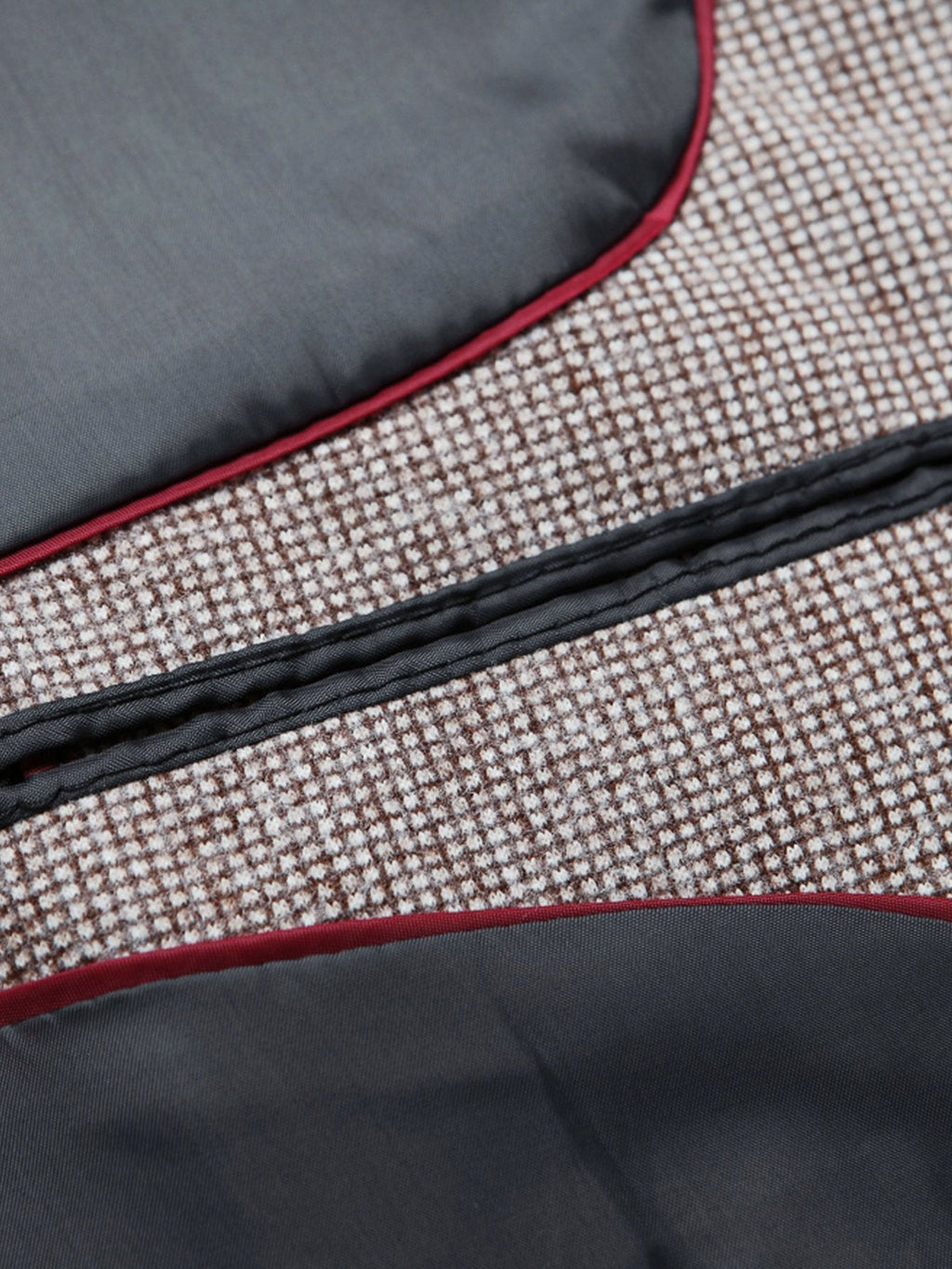 Wool Look Fine Check Blazer