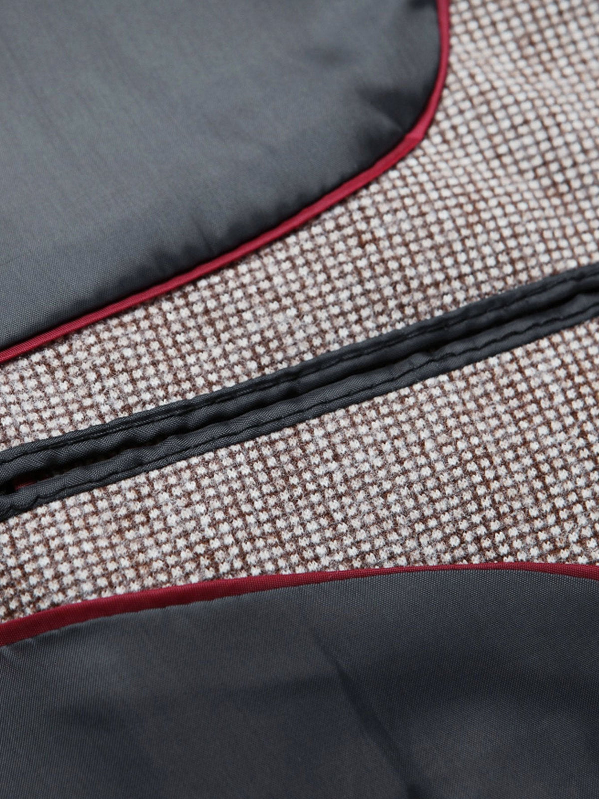 Wool Look Fine Check Blazer