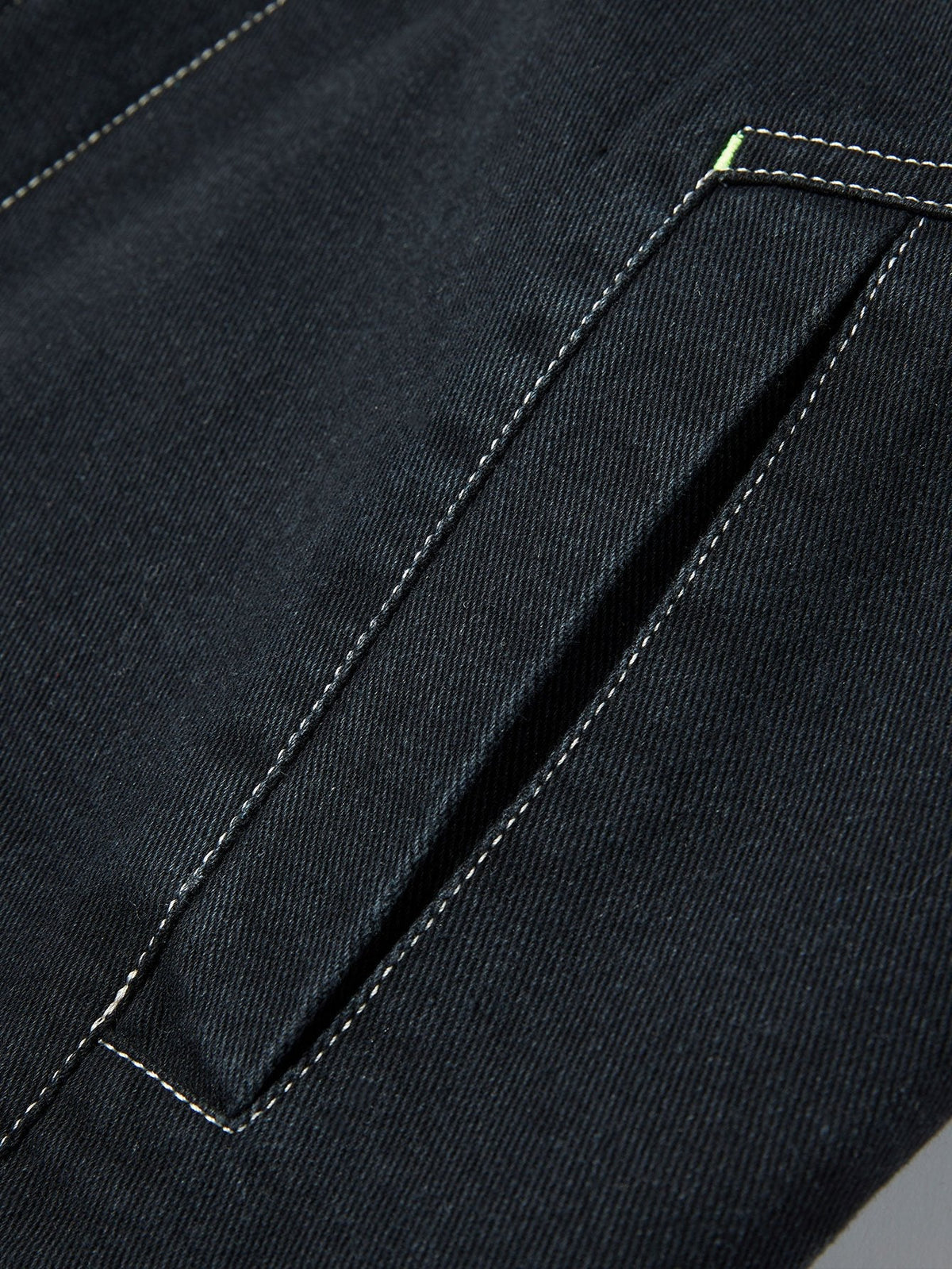 Denim Borg Lined Utility Jacket