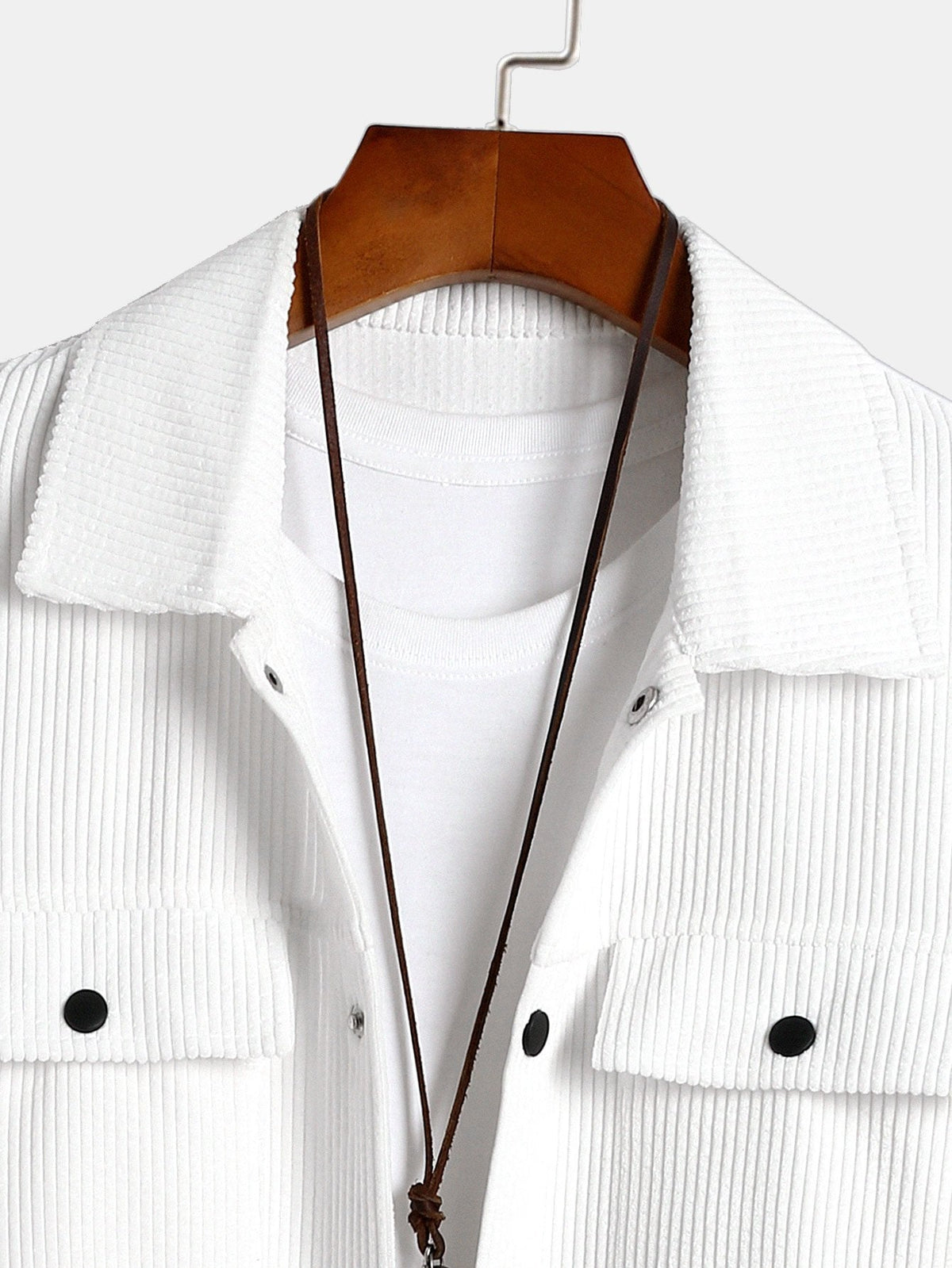 Corduroy Jacket With Pockets