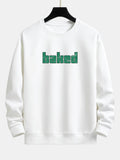 Baked Print Relax Fit Sweatshirt