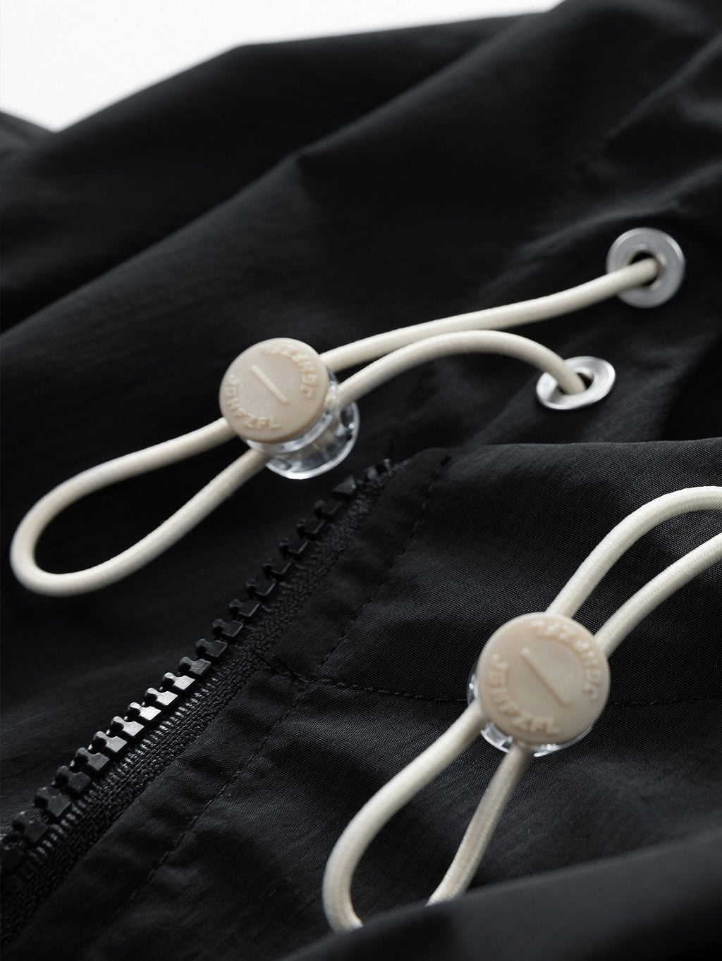 Quarter-Zip  Hooded Windbreaker