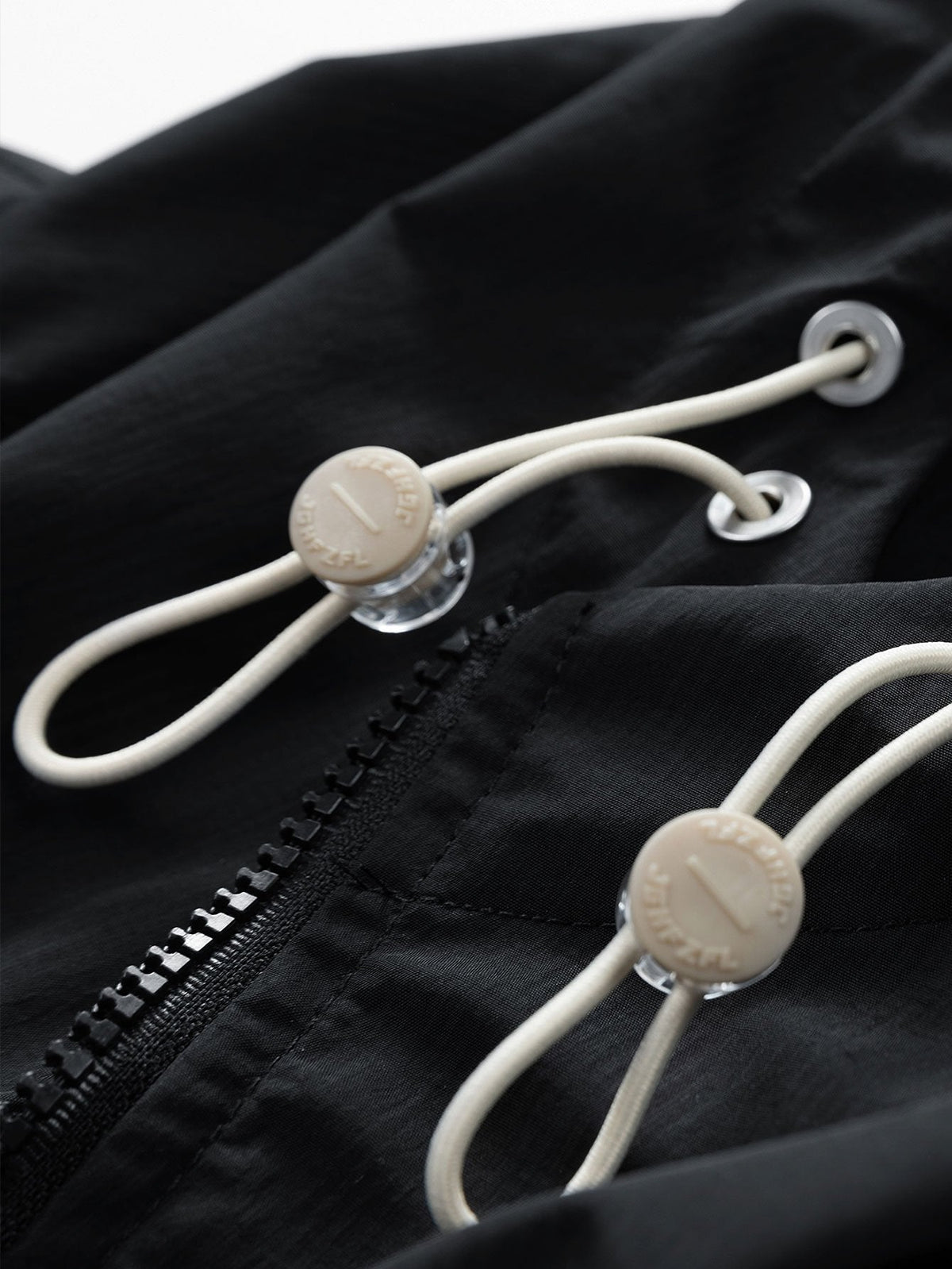 Quarter-Zip  Hooded Windbreaker
