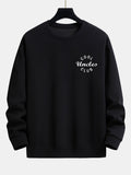 Cool Uncles Club Print Relax Fit Sweatshirt