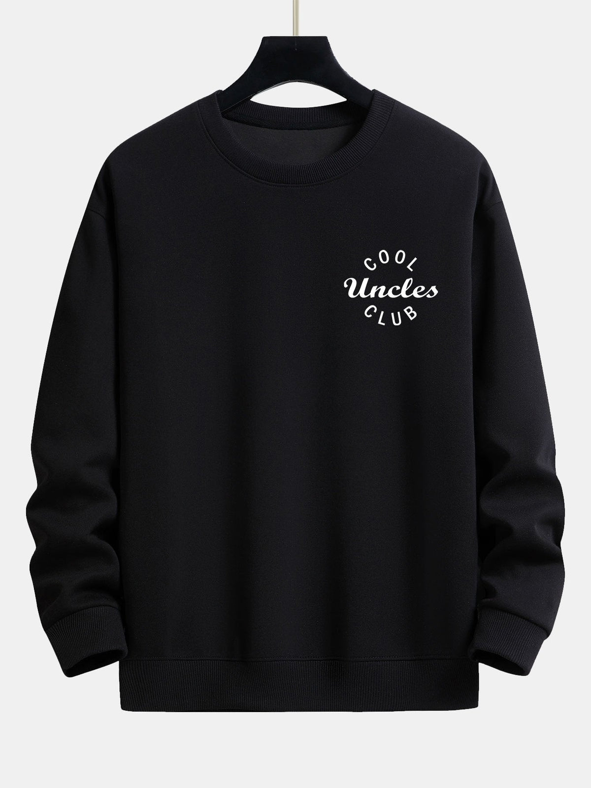 Cool Uncles Club Print Relax Fit Sweatshirt