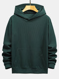 Basic Knitted Ribbed Hoodie