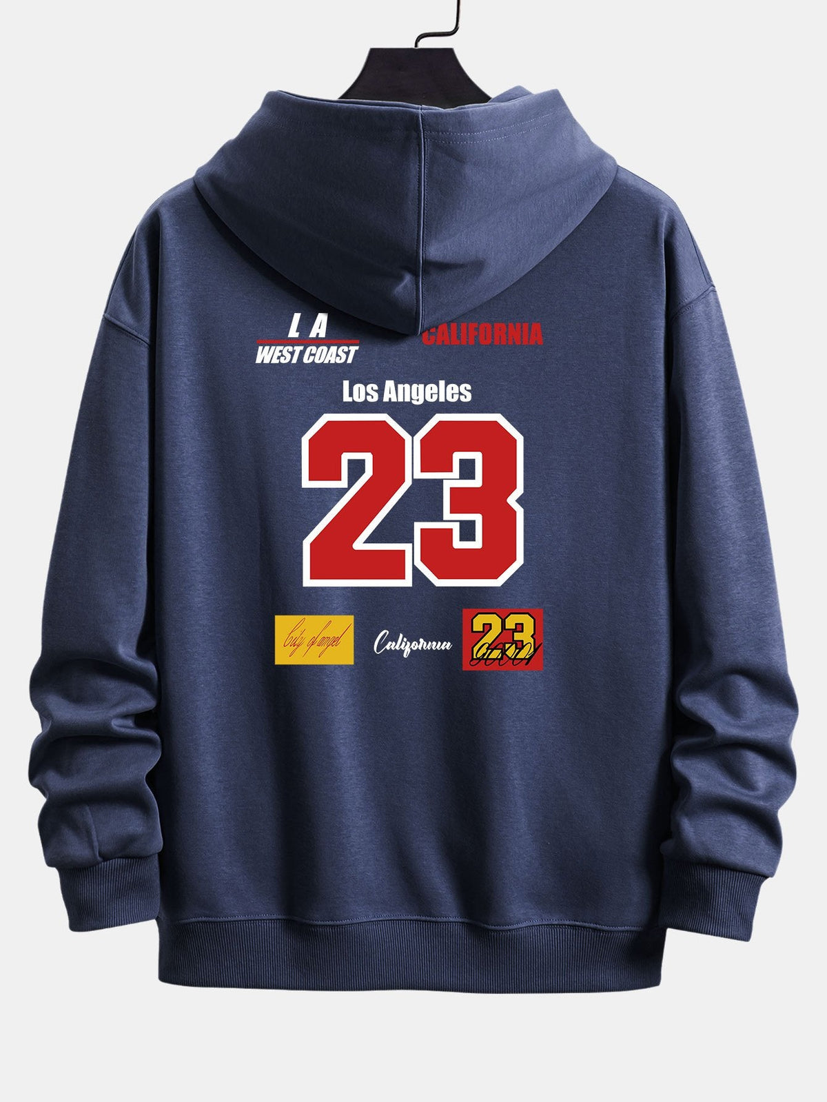 Nummer 23 Print Relaxed Fit Hoodie
