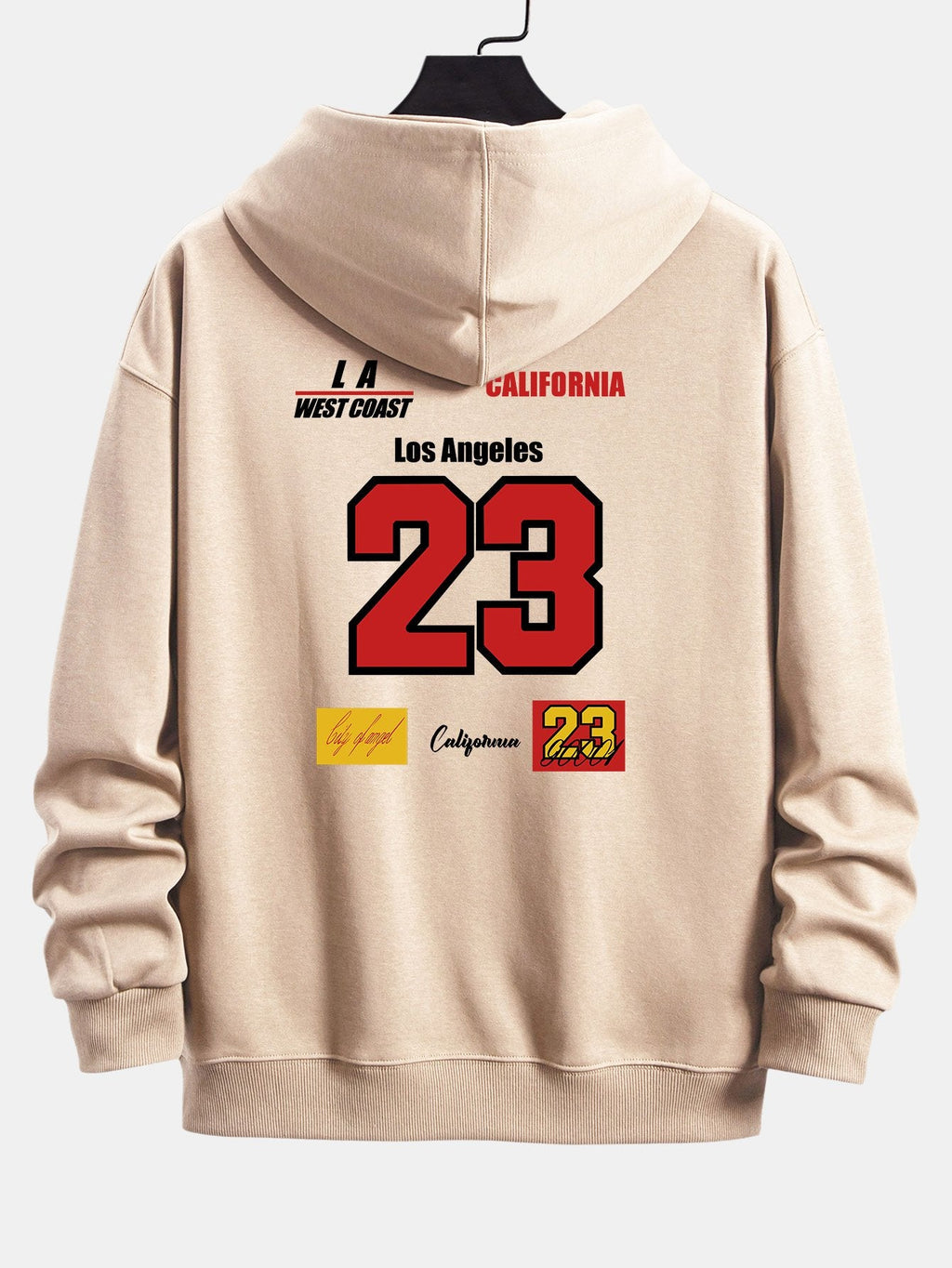 Nummer 23 Print Relaxed Fit Hoodie