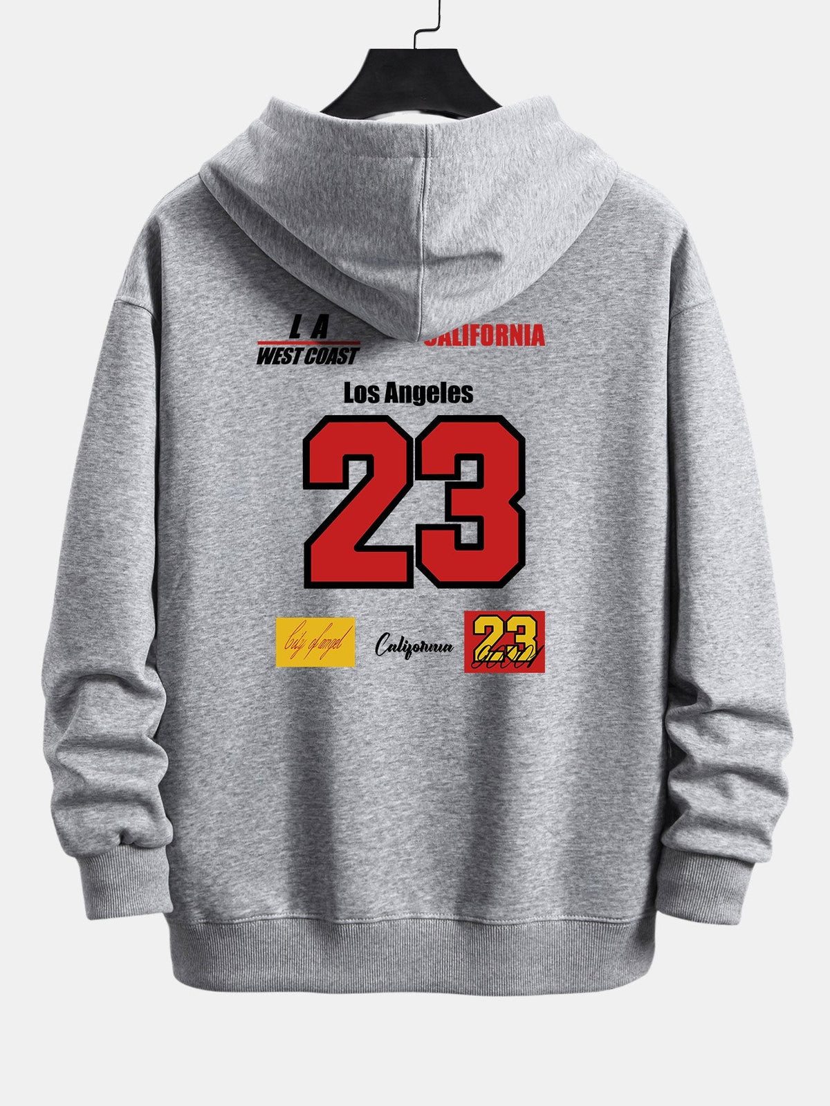 Nummer 23 Print Relaxed Fit Hoodie