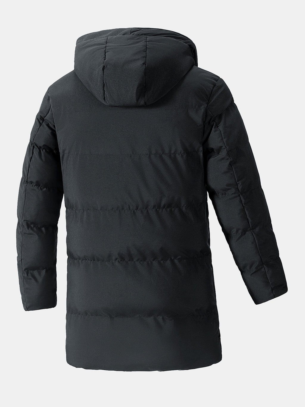 Long Line Hooded Puffer Coat
