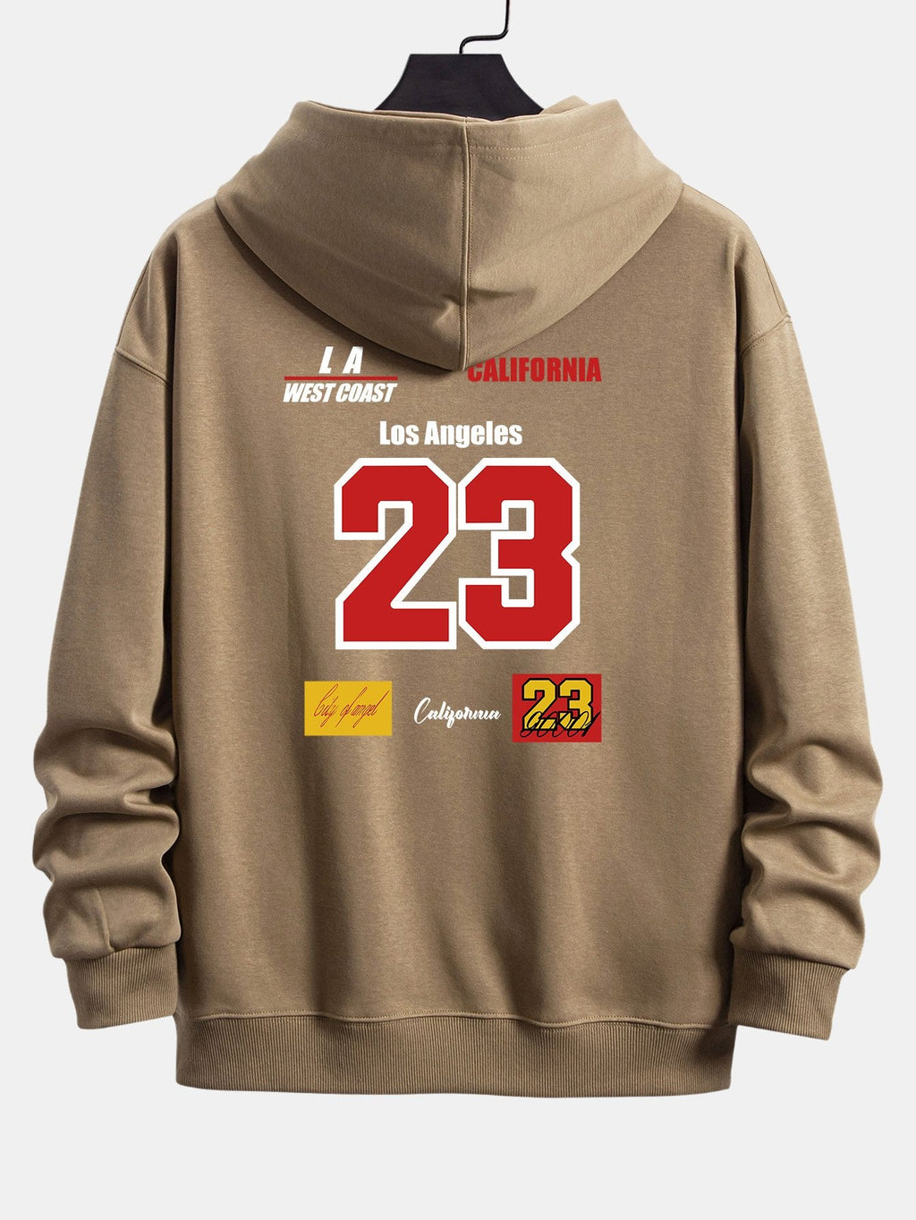 Nummer 23 Print Relaxed Fit Hoodie