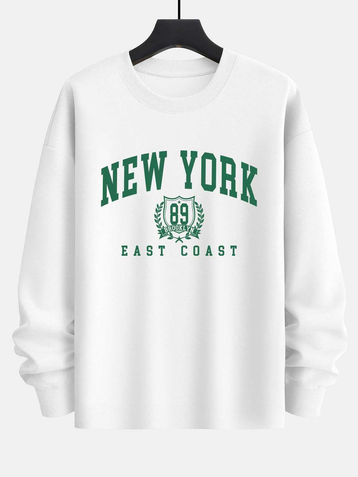 New York Varsity Print Relax Fit Sweatshirt