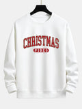 Christmas Print Relax Fit Sweatshirt