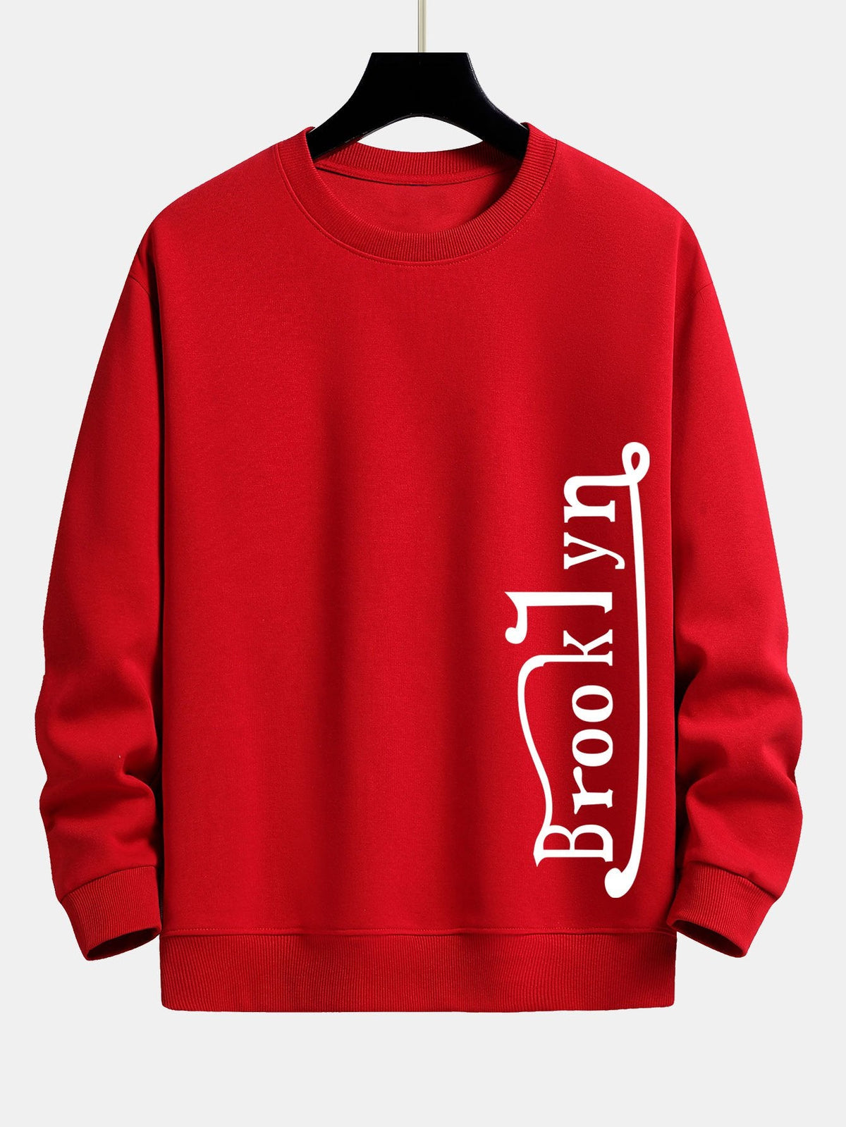 Brooklyn Print Relax Fit Sweatshirt