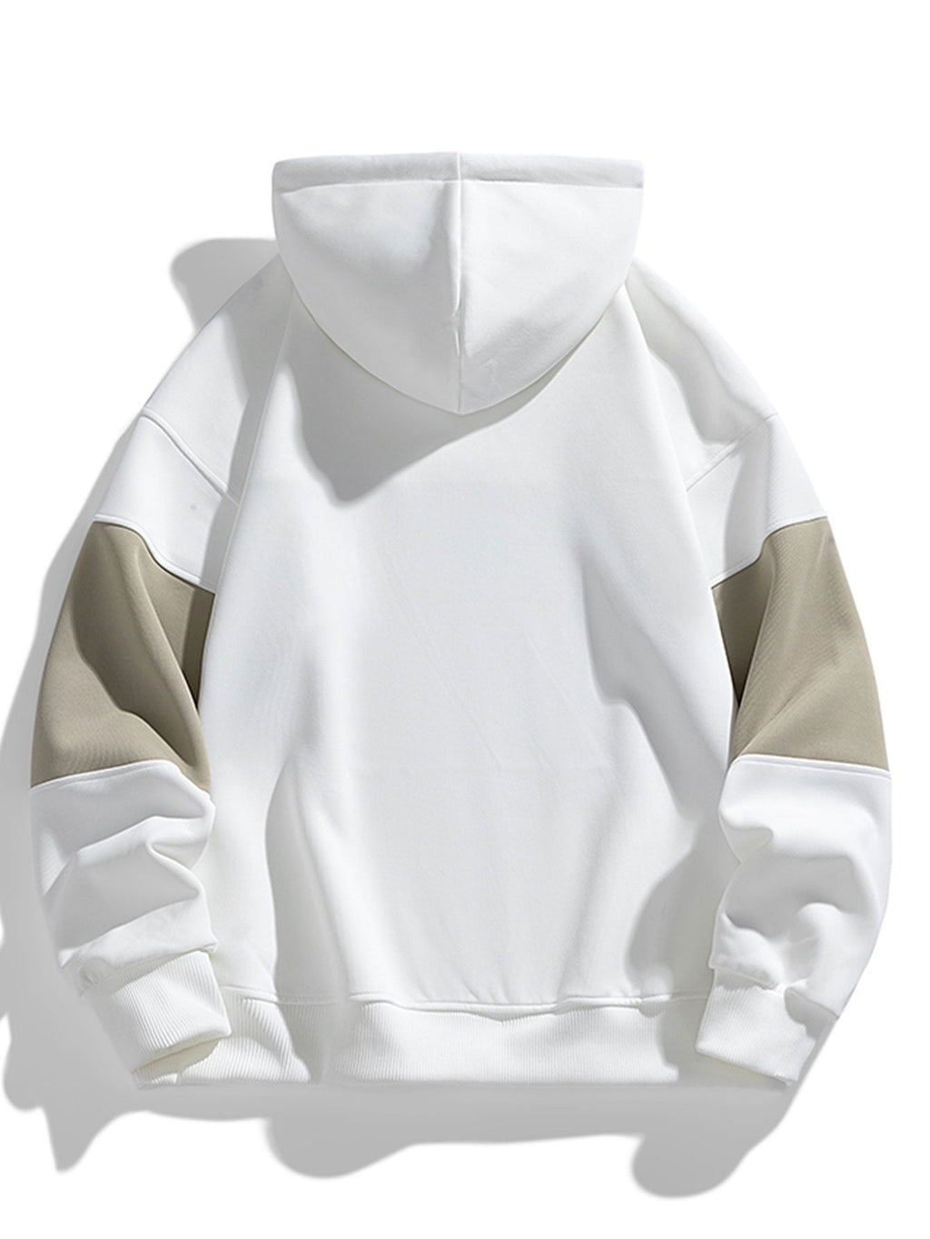Relax Fit Color Block Hoodie