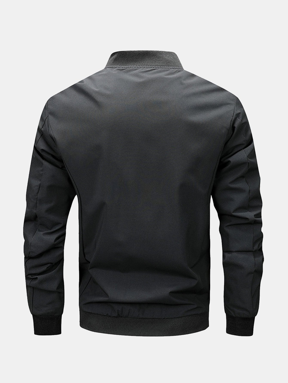 Slogan Zip Bomber Jacket