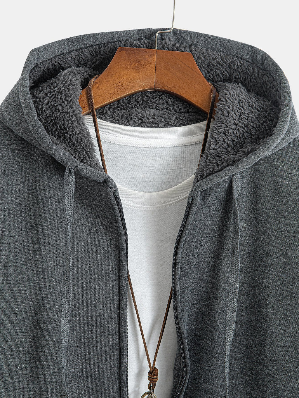 Teddy Fleece Lined Hoodie