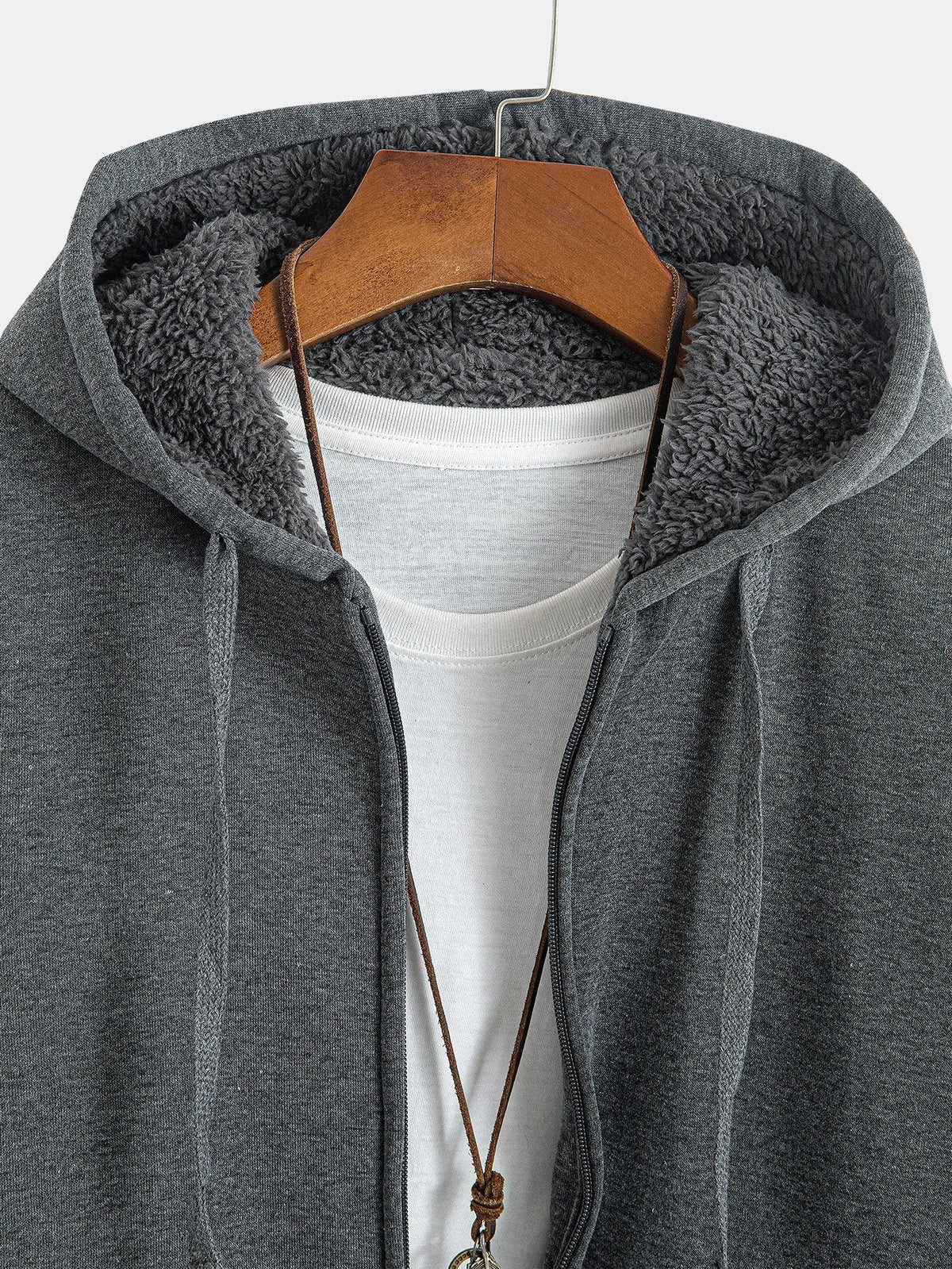 Teddy Fleece Lined Hoodie