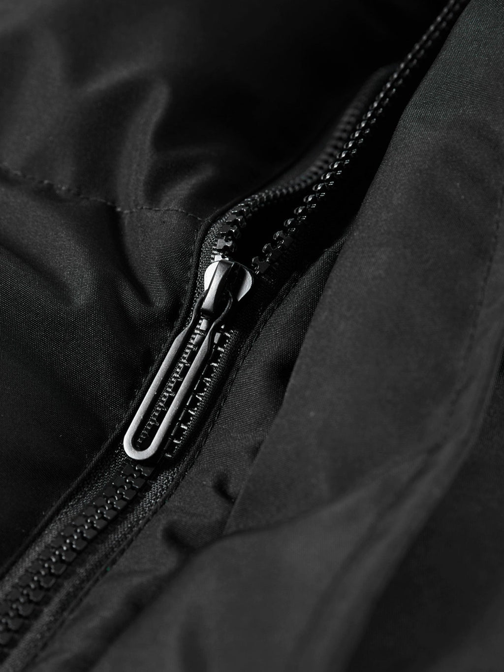 Contrast Hooded Puffer Coat