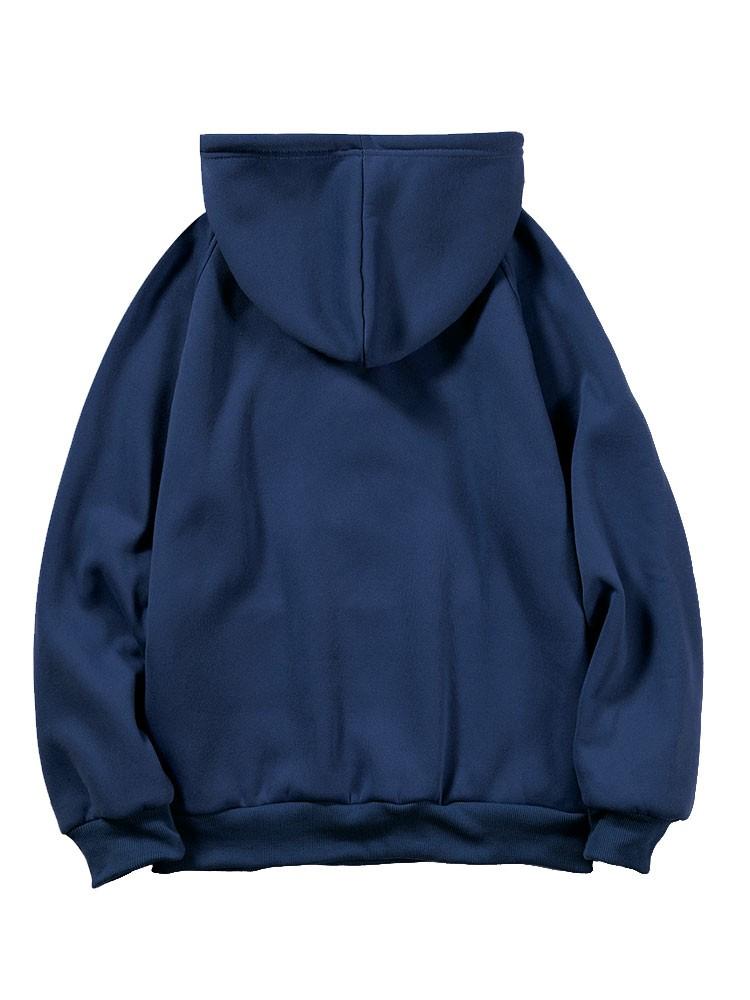 Chicago Print Raglan Hoodie