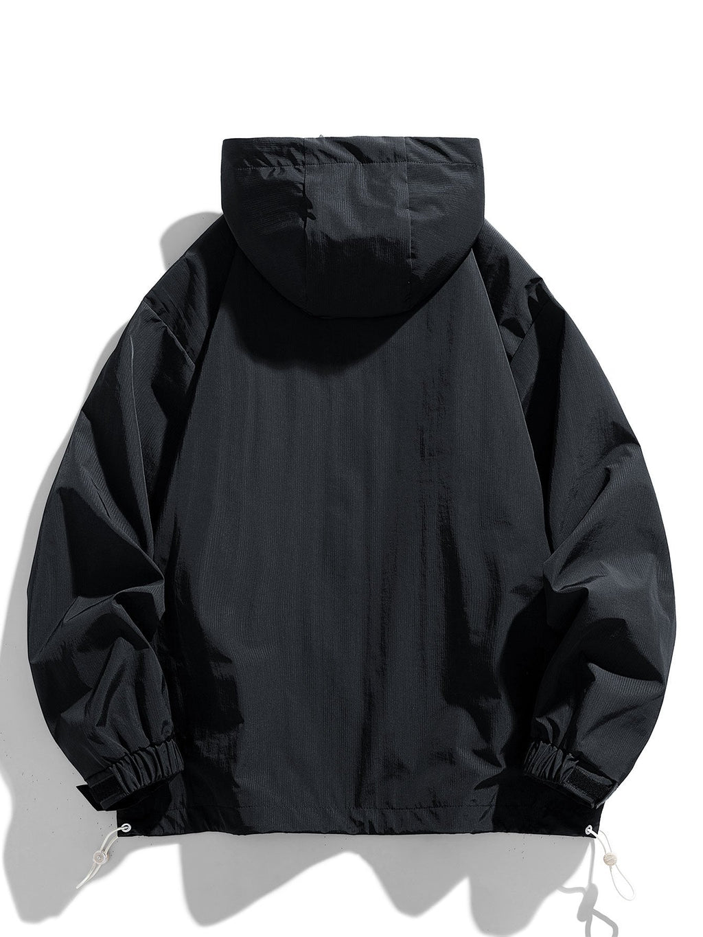 Quarter-Zip  Hooded Windbreaker