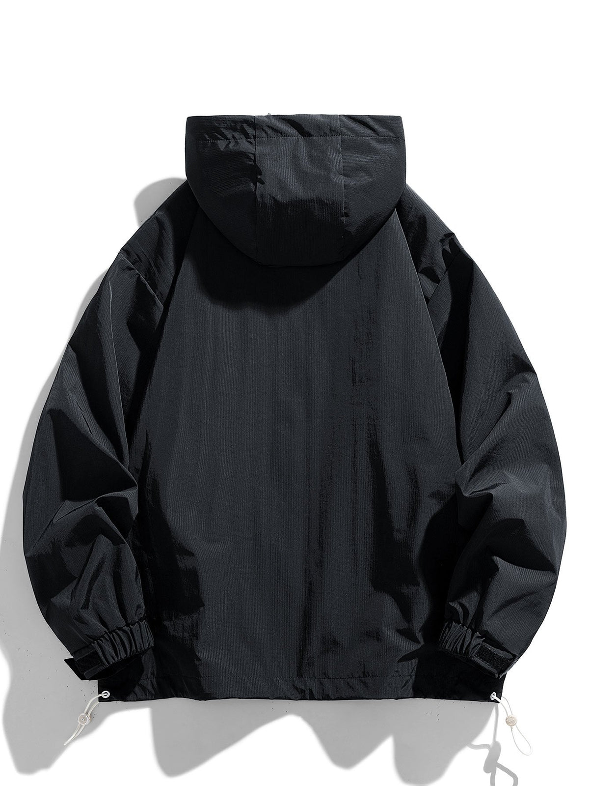 Quarter-Zip  Hooded Windbreaker