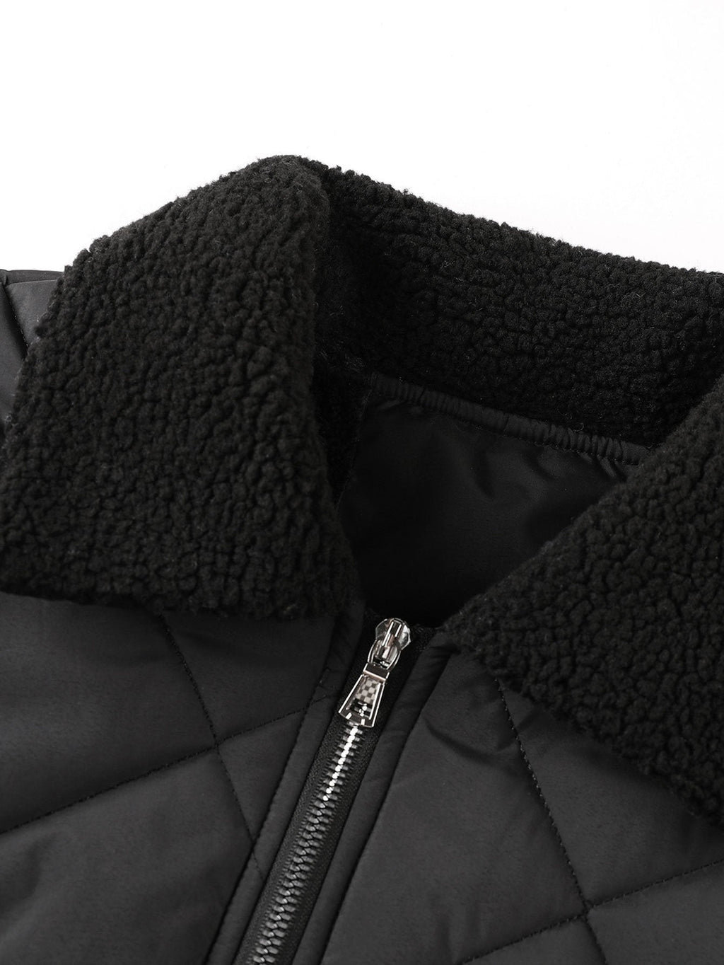 Teddy Lined Quilted Jacket