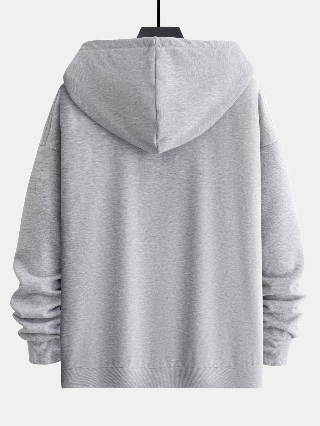 NASA Print Relax Fit Zip Hoodie