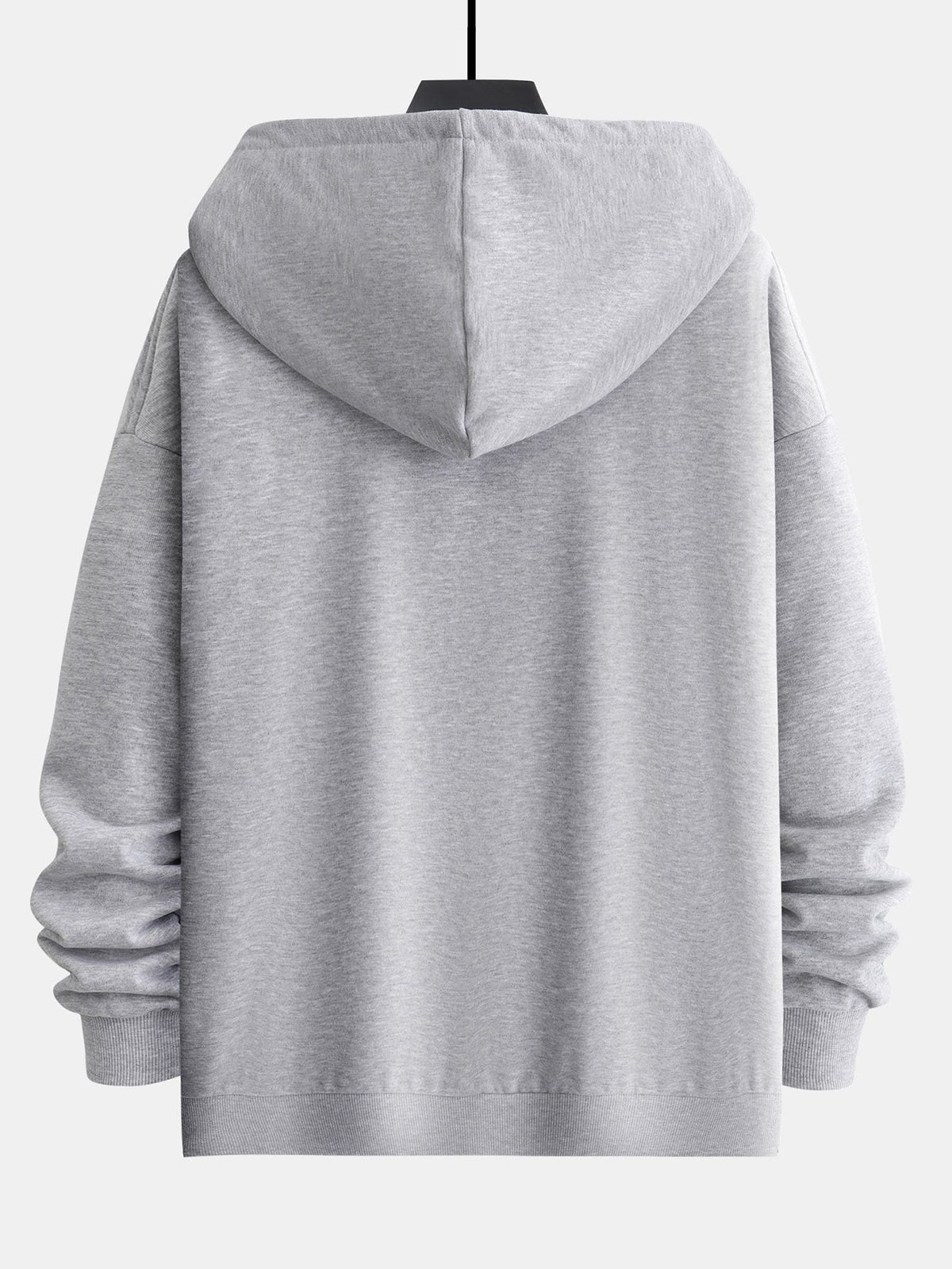 NASA Print Relax Fit Zip Hoodie