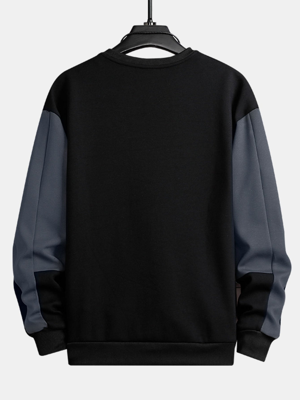 Color Block Crew Neck Sweatshirt