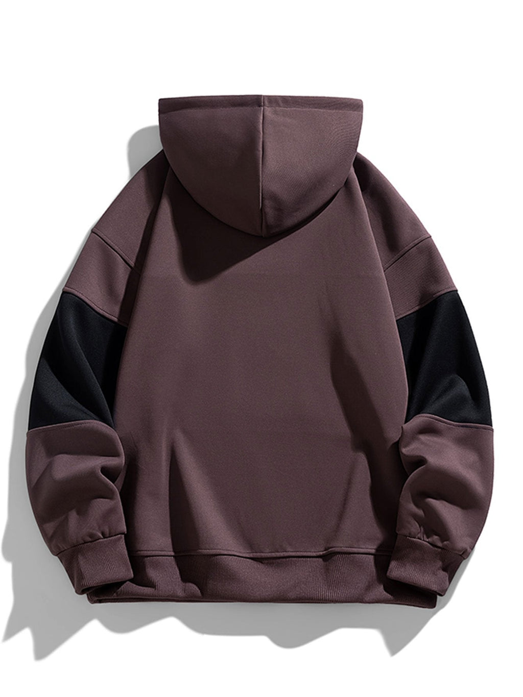 Relax Fit Color Block Hoodie