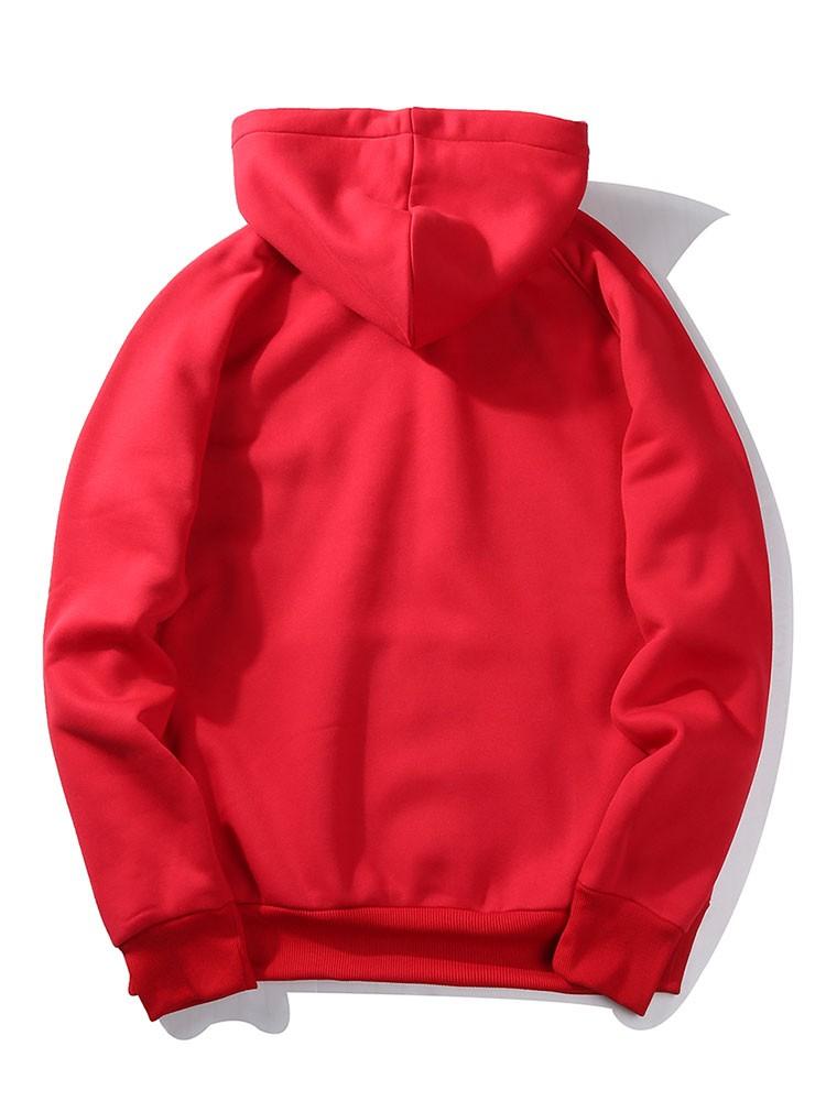 Paris Varsity Print Hoodie