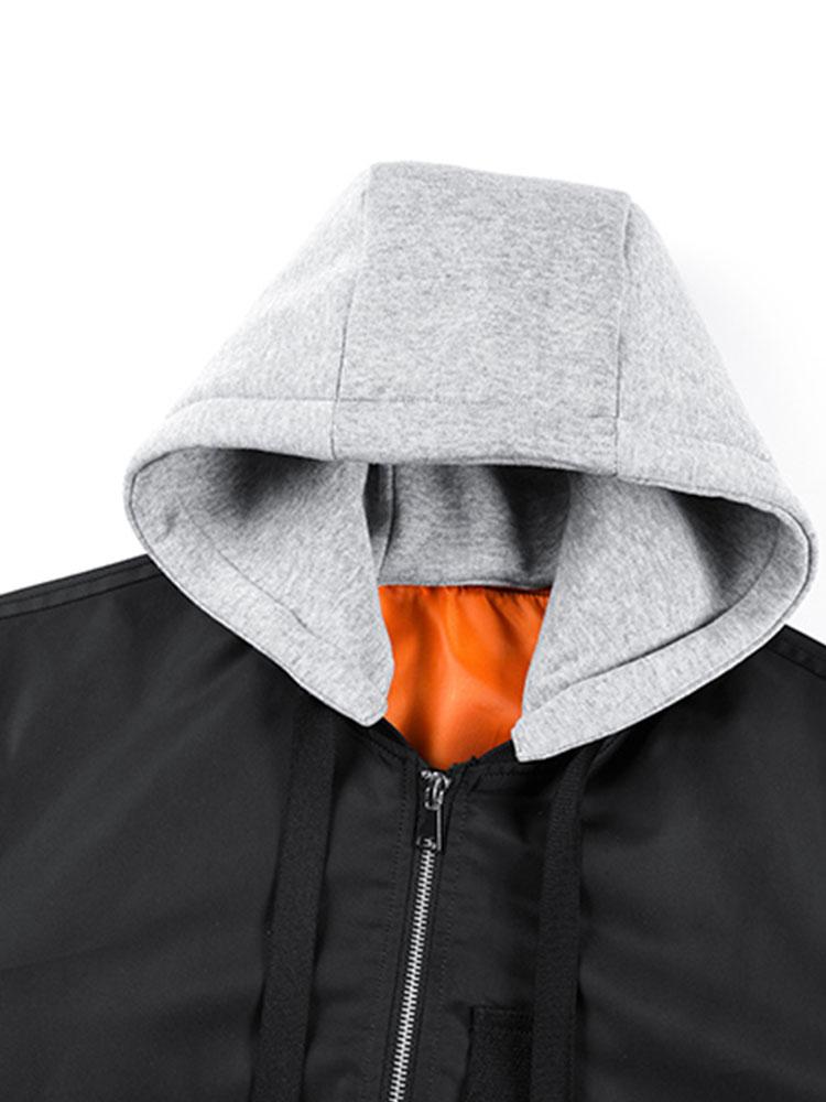 Hooded Bomber Jacket