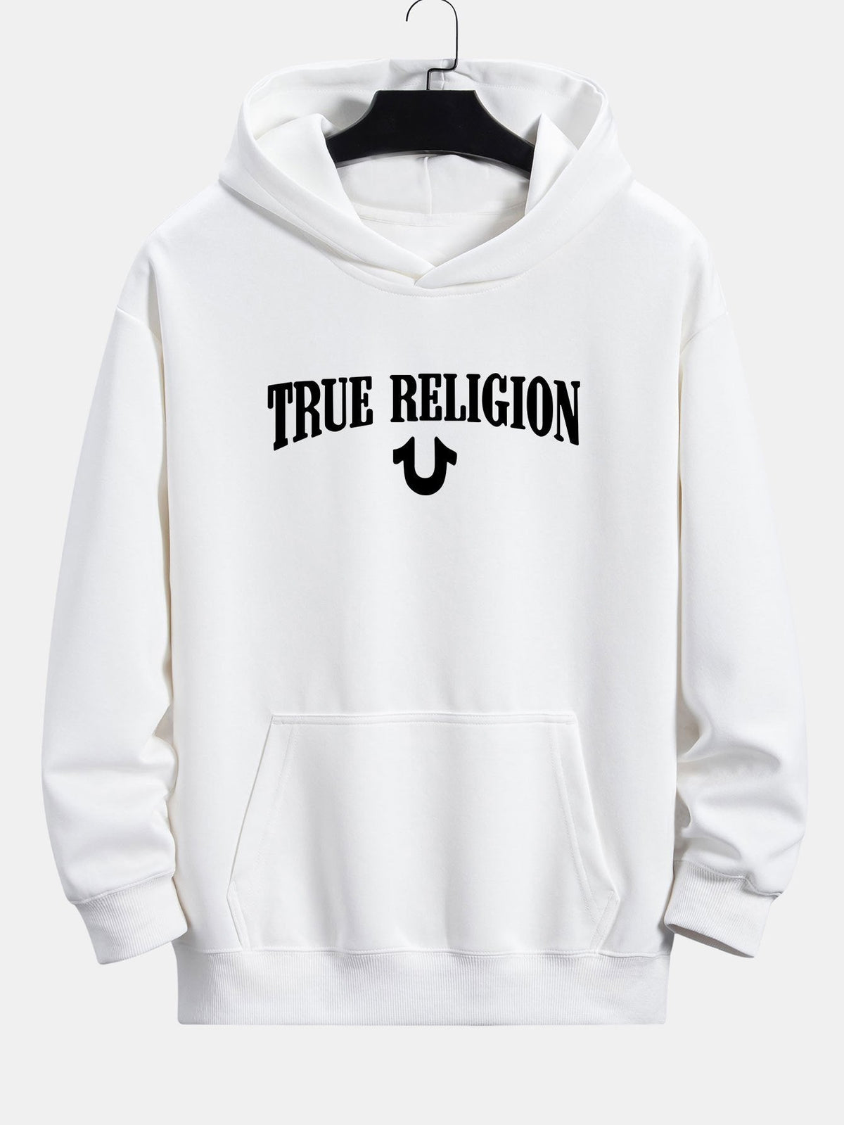 True Religion Print Relax Fit Hoodie