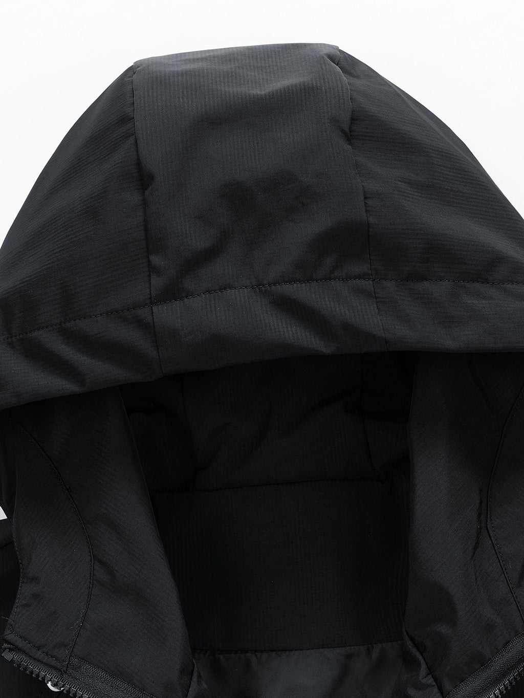 Quarter-Zip  Hooded Windbreaker