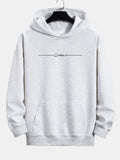 Slogan Print Relax Fit Hoodie