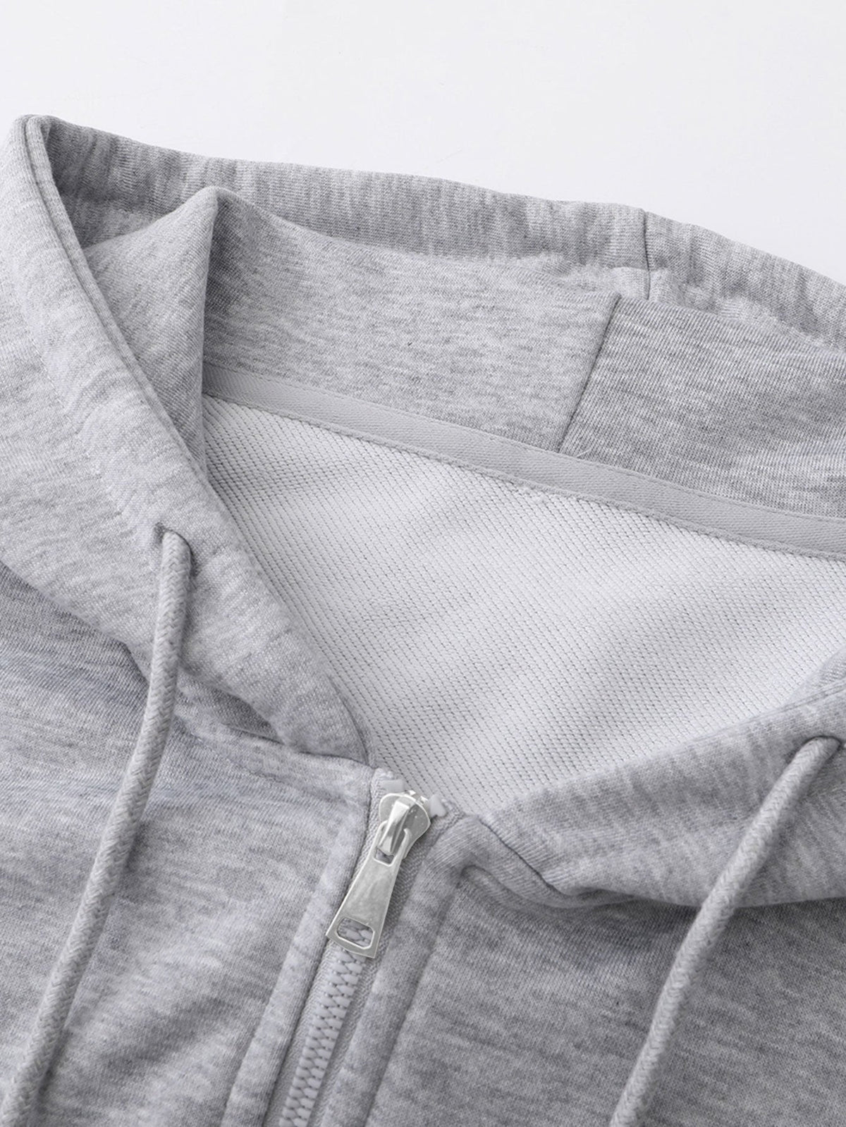NASA Print Relax Fit Zip Hoodie
