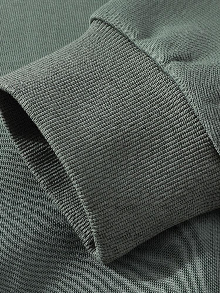 Color Block Sweatshirt With Pocket