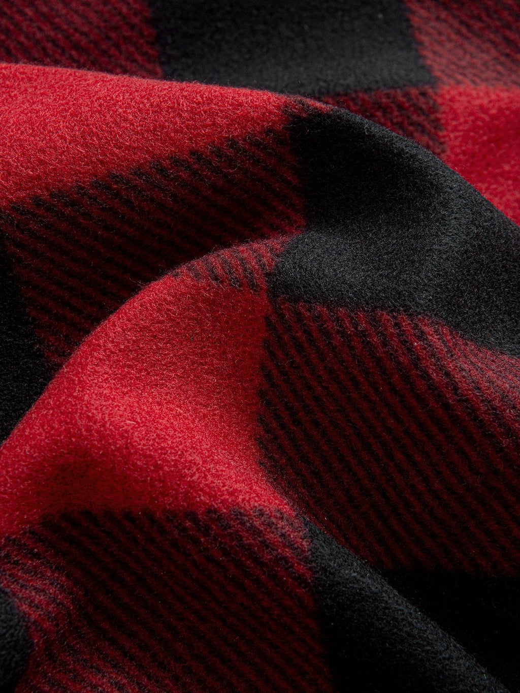Teddy Fleece Lined Flannel Plaid Hoodie