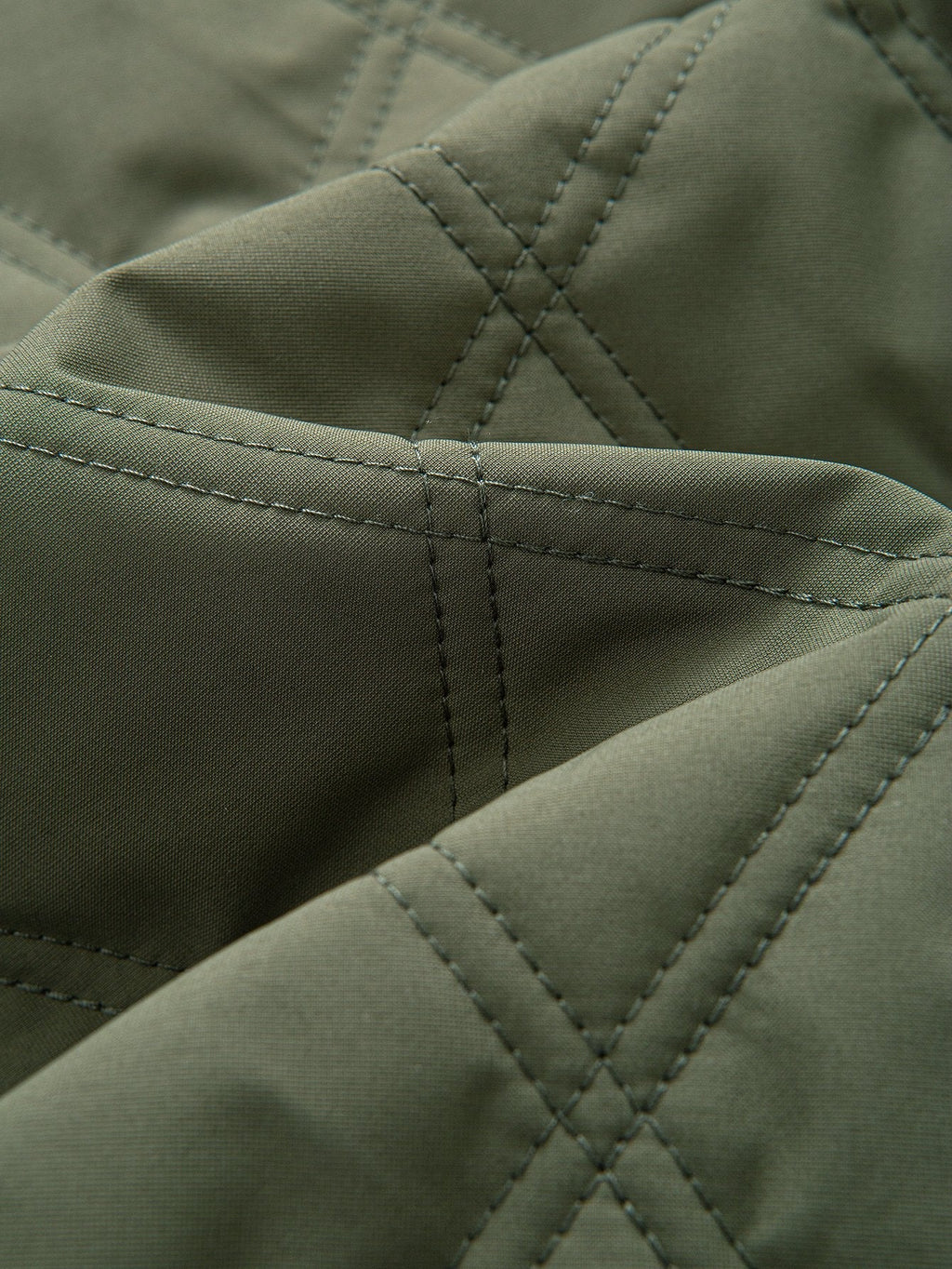 Quilted Button Up Overshirt