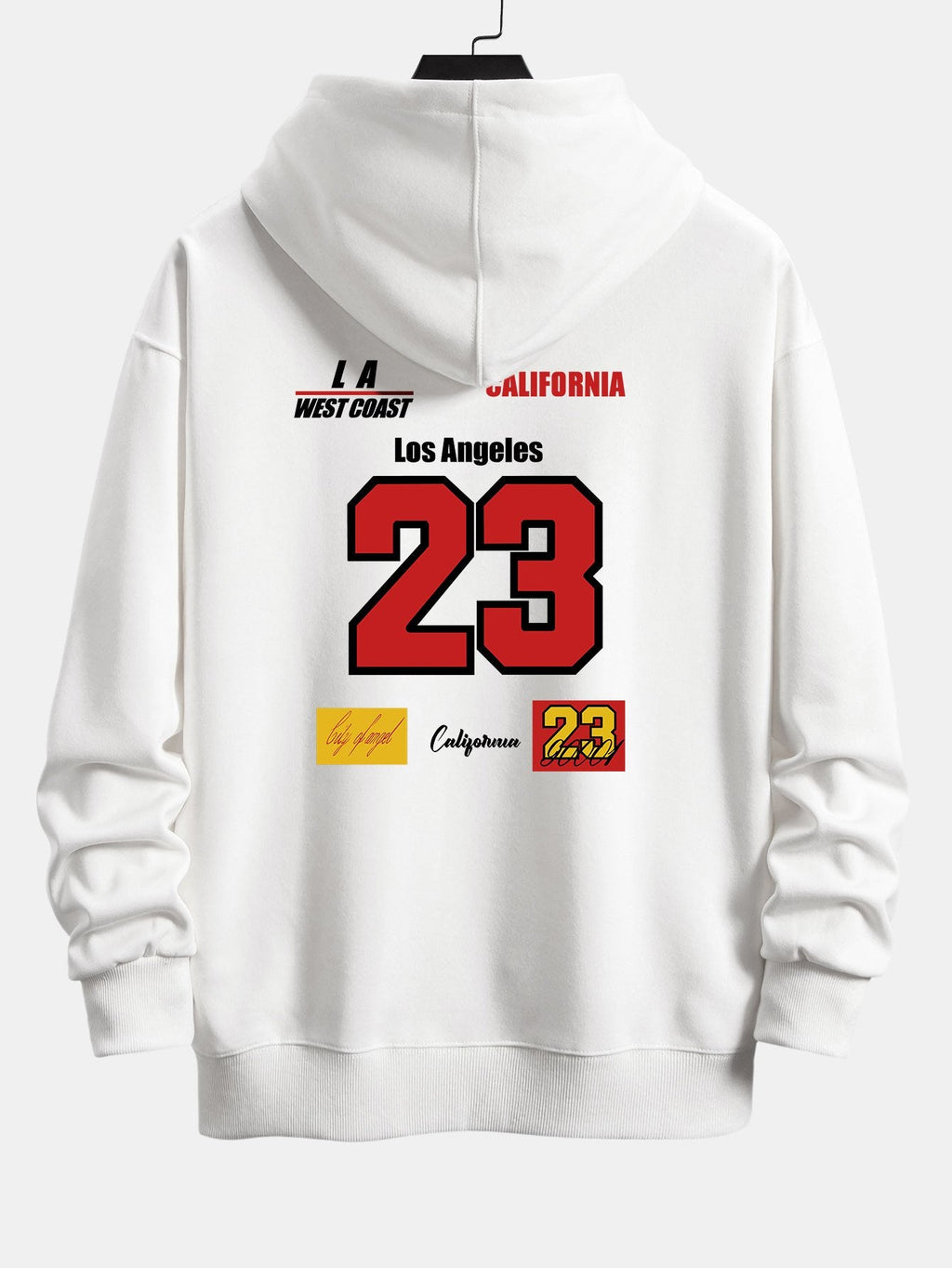 Nummer 23 Print Relaxed Fit Hoodie