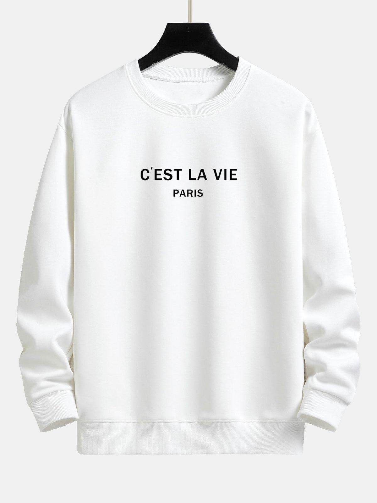 Paris Print Relax Fit Sweatshirt