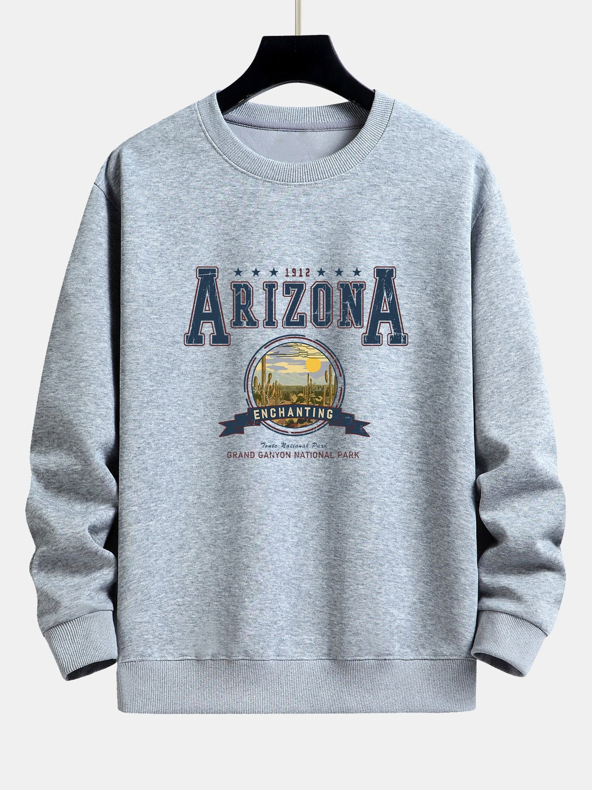 Arizona Illustration Print Relax Fit Sweatshirt
