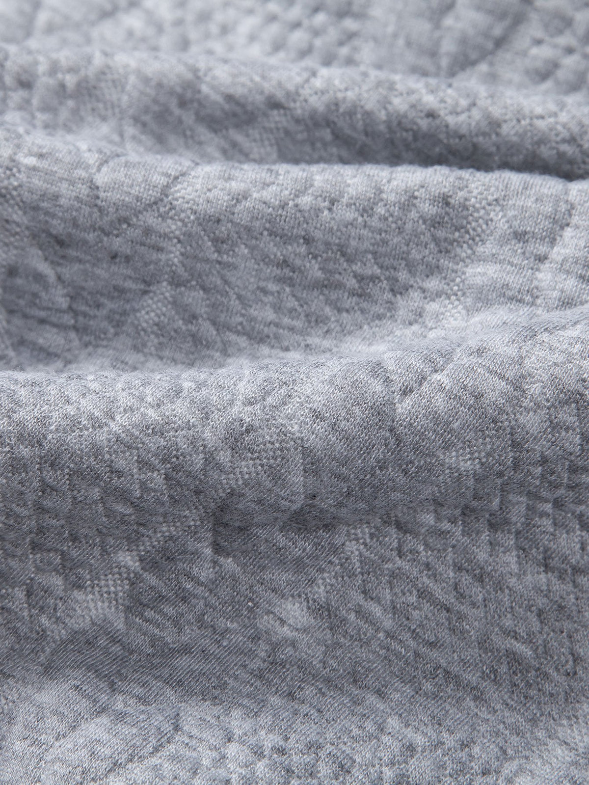 Relax Fit Wheat Jacquard Hoodie