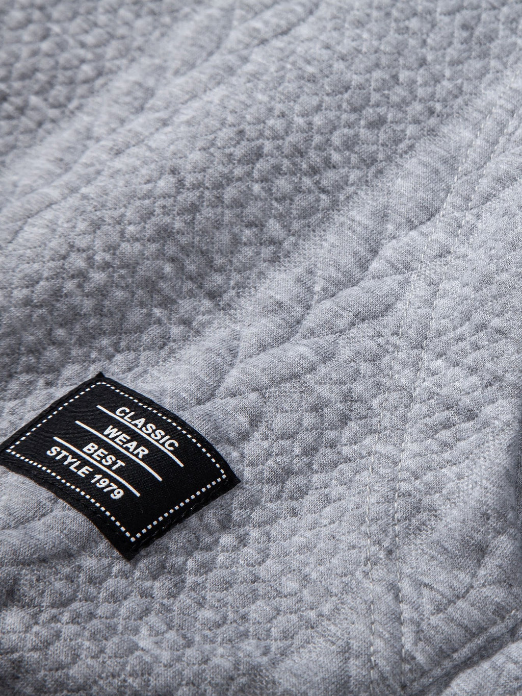 Relax Fit Wheat Jacquard Hoodie