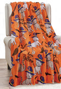 Noble House Halloween Cats Throw Blanket